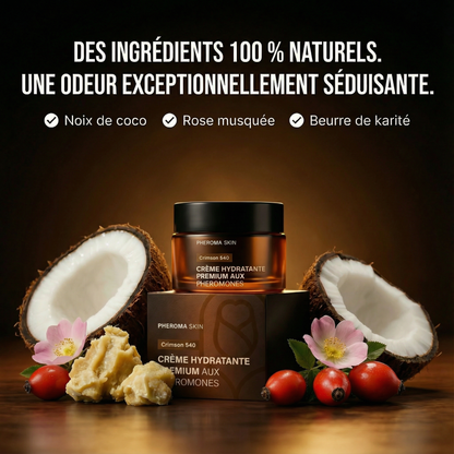 PHEROMA SKIN Crème Hydratante Premium aux Phéromones